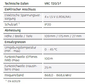 Vaillant sensoCOMFORT VRC 720f/3