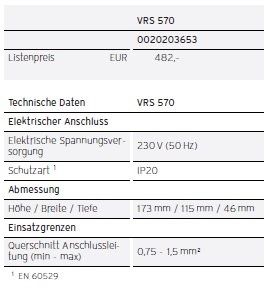 Vaillant auroMATIC VRS 570