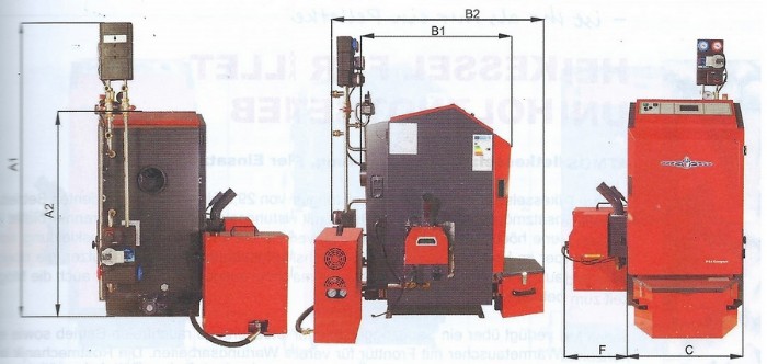 Heizkessel f�r Pellet