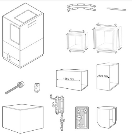 W�rmepumpenpaket mit WWP L 12 ID