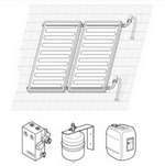 Weishaupt Paket Solar Aufdach oder Flachdach