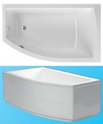 Badewanne Modell Flo rechts Badewanne Modell Flo rechts