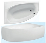 Badewanne Modell Kameleon links Badewanne Modell Kameleon links