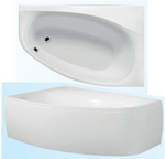 Badewanne Modell Kameleon rechts Badewanne Modell Kameleon rechts
