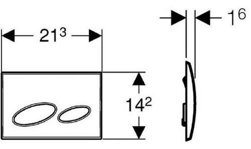 Bet�tigungsplatte KAPPA20