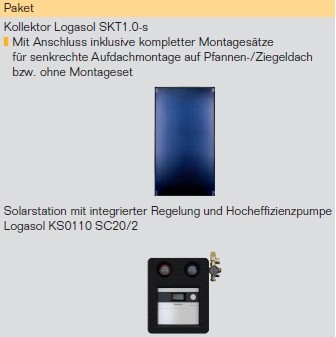 Buderus-Logaplus Solarpaket S95 Buderus-Logaplus Solarpaket S95