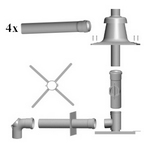 Paket f�r Abgasleitung