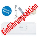 Badewanne mit T�r PUERTA links