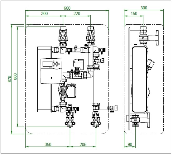 Oventrop Frischwasserstation Regumaq