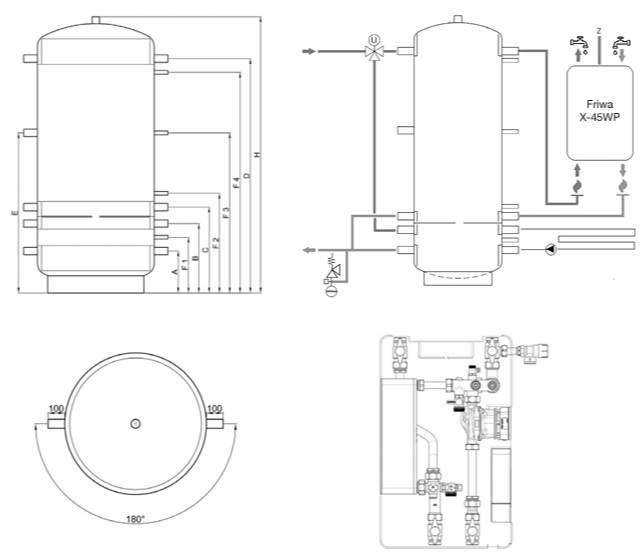 TWL W�rmepumpen-Schichtspeicher WP